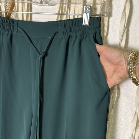 Ted Baker NWT Teal Wide Leg Pull on Trouser Size 0/XS - Picture 4 of 15